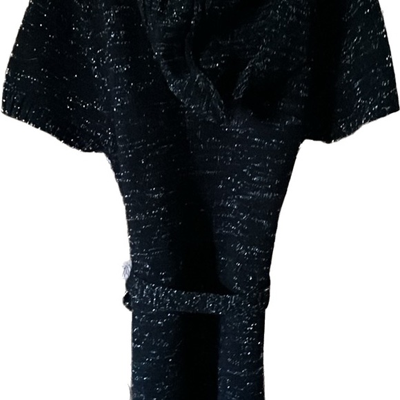 Sweater Project Kids Black  and White Snowflake Sweater Dress - Picture 2 of 4